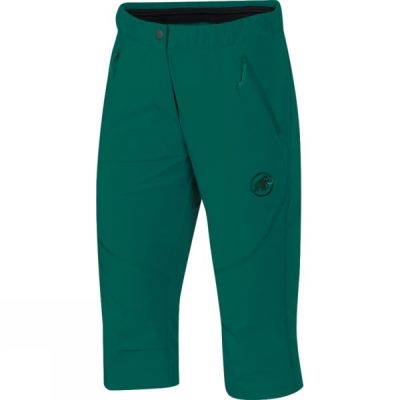 Pantalones Mammut Togira 3/4 Mujer - Verde - Chile SWN654289